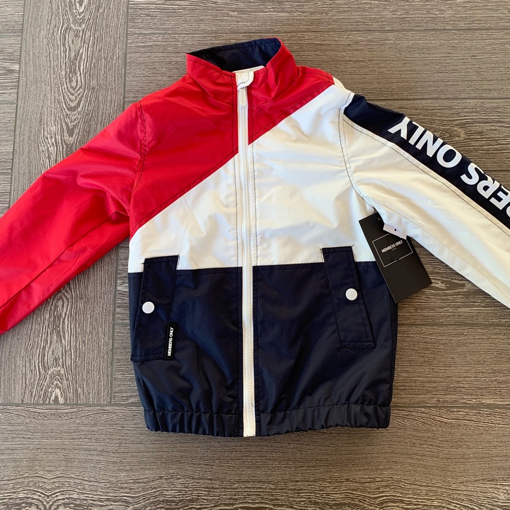🆕 Members Only Nautical Colorblock Jacket